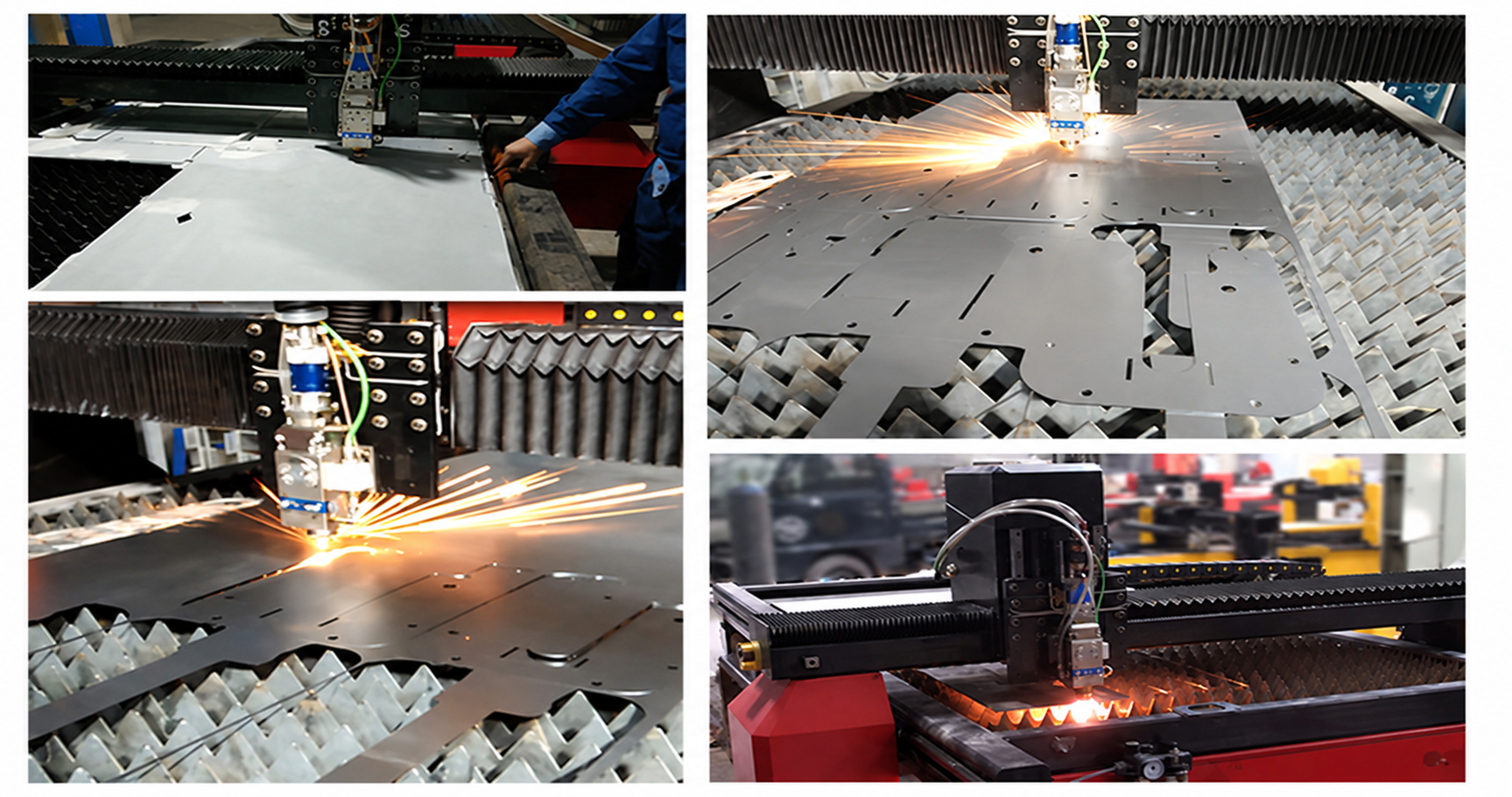cắt laser fiber kim loại tấm