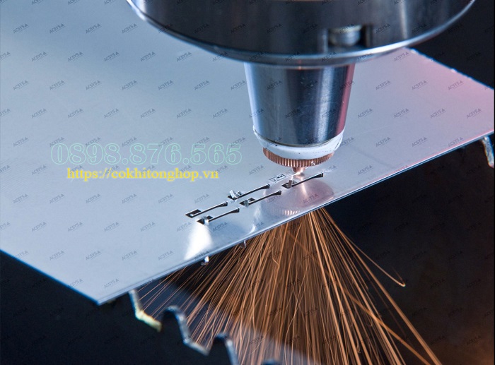 công nghệ cắt laser kim loại
