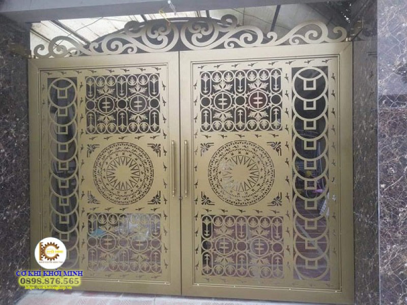 Gia Công Cửa Cổng Sắt Cắt CNC tại TPHCM – Mẫu cổng sắt CNC