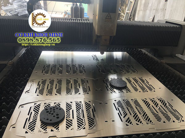 cắt laser cnc thép